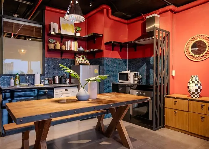 River View - Loft In Great Location Appartement Bangkok